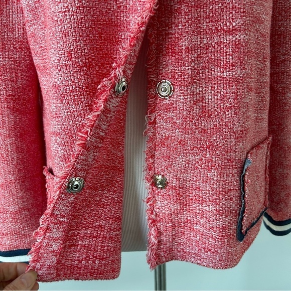Tuzzi Heathered Cardigan Jacket - Picture 5 of 8
